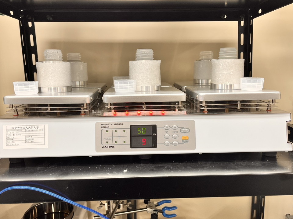 6-position hotplate stirrer