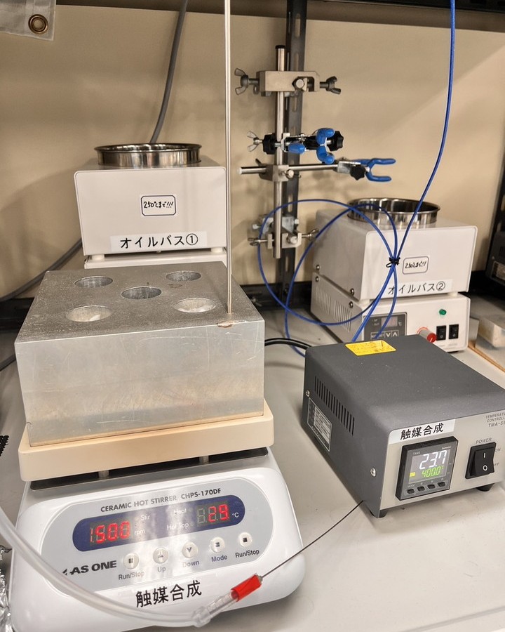 Catalyst Synthesis / Oil Bath